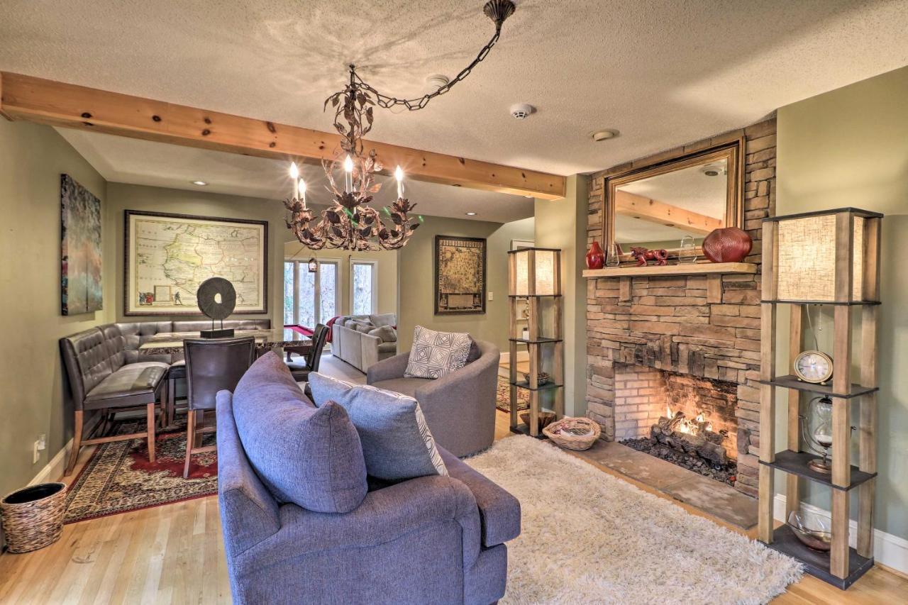 Cozy Conyers Cabin With Fireplace And Pool Table! Exterior photo